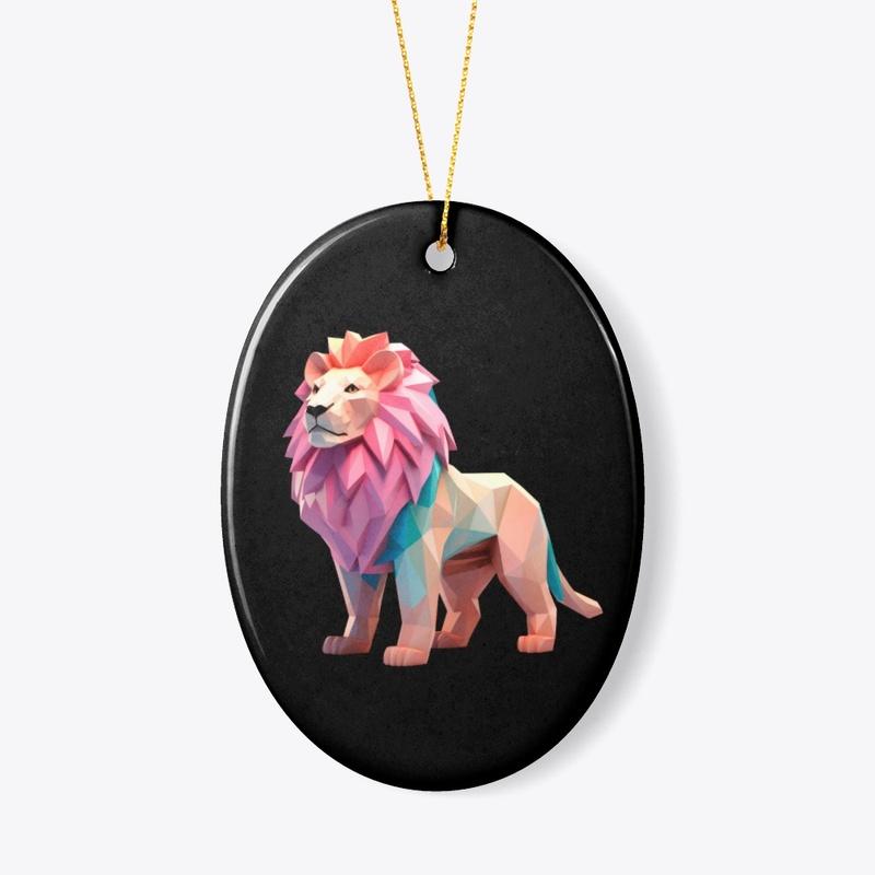 3d Rendering of Lion